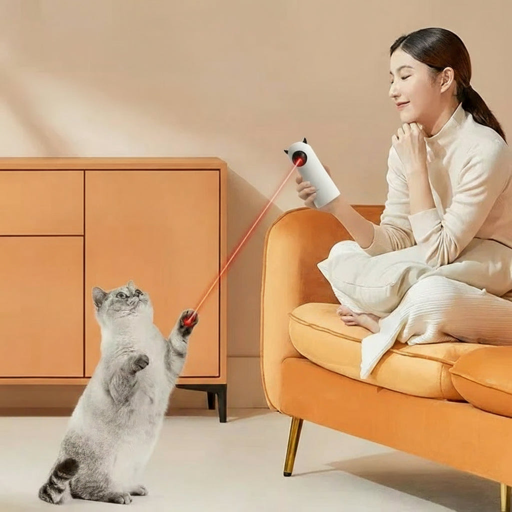 Automatic Cat Toy – Interactive Smart LED Laser